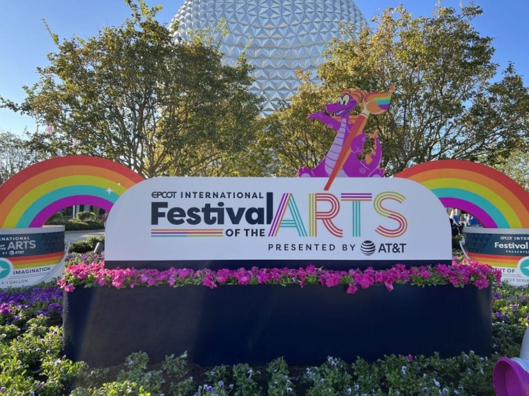 Epcot International Festival Of The Arts 2023 Entrance Signs 6694.jpg