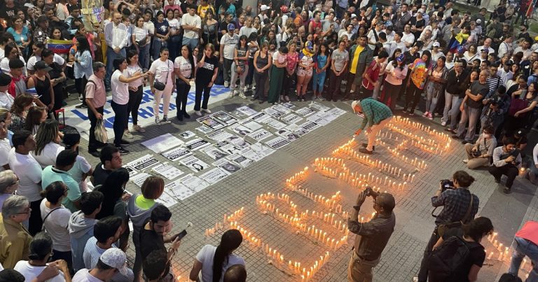 Hundreds Of People Attended A Vigil For Political Prisoners In Venezuela In August Credit Catherine.jpeg