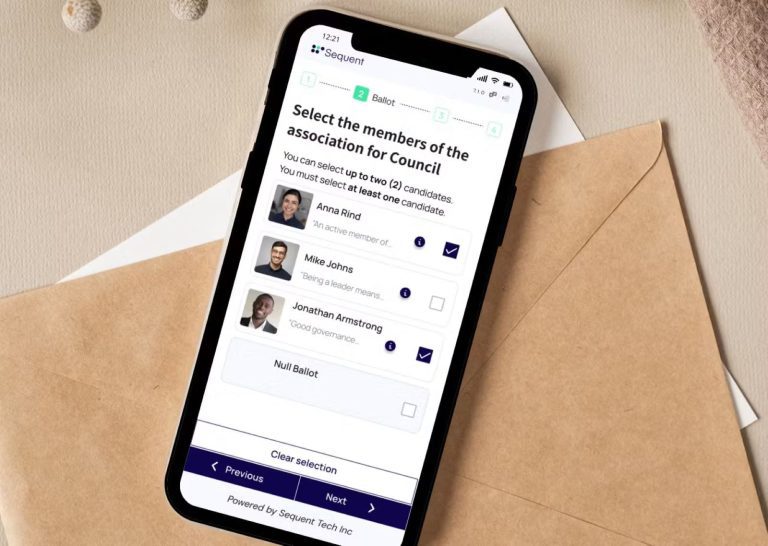 The Sequent Online Voting Platform As Displayed On A Smartphone.jpg