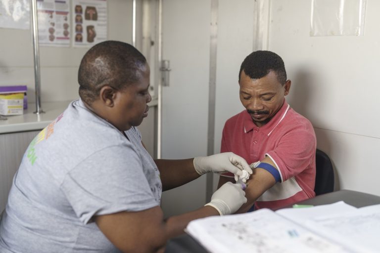 Nurse Ntoyanto Takes Blood Sample From Granville.tmb 1200v.jpg