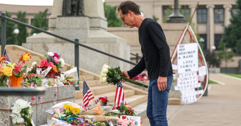 250617 St Paul Minn Makeshift Memorial Flowers Ac 527p Ccefb4.jpg