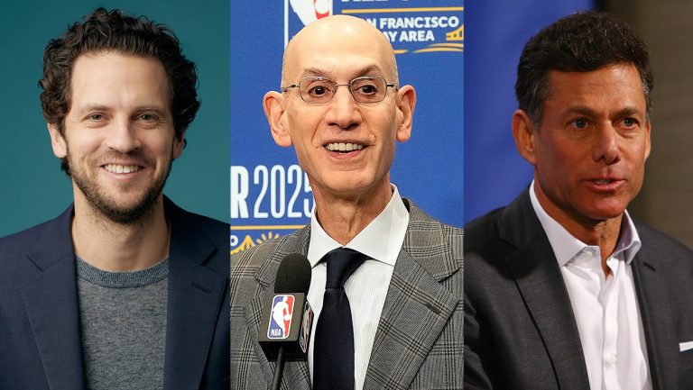 Andrew Perlmutter Adam Silver And Strauss Zelnick Split Getty H 2025.jpg