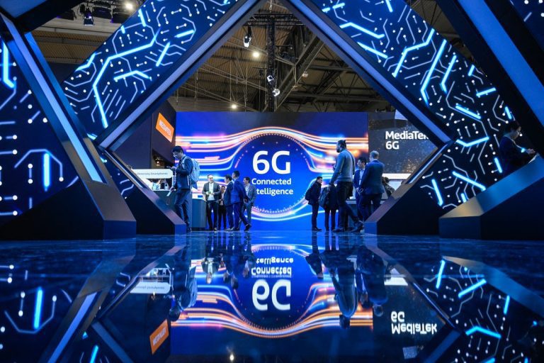 Signage Showing 6g Is Displayed During The Mwc Mobile World Congress.jpeg