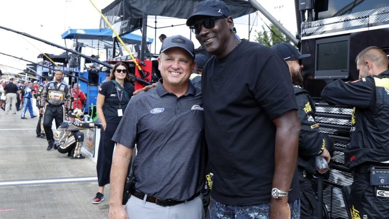 Bob Jenkins Michael Jordan Nascar Nc Ap.jpeg