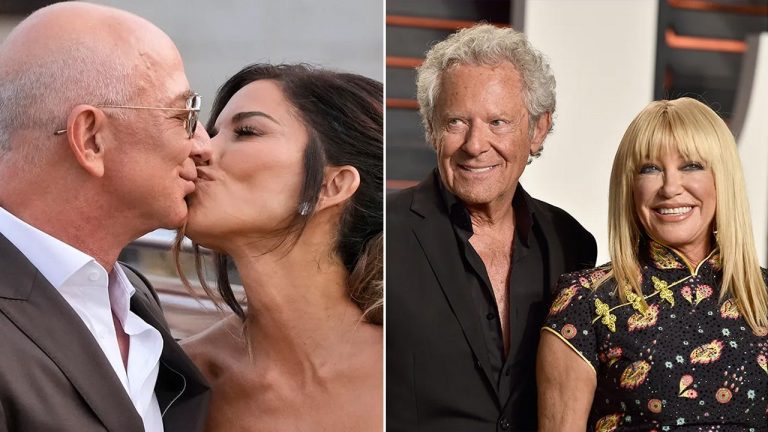 Lauren Sanchez Jeff Bezos Alan Hamel Suzanne Somers.jpg